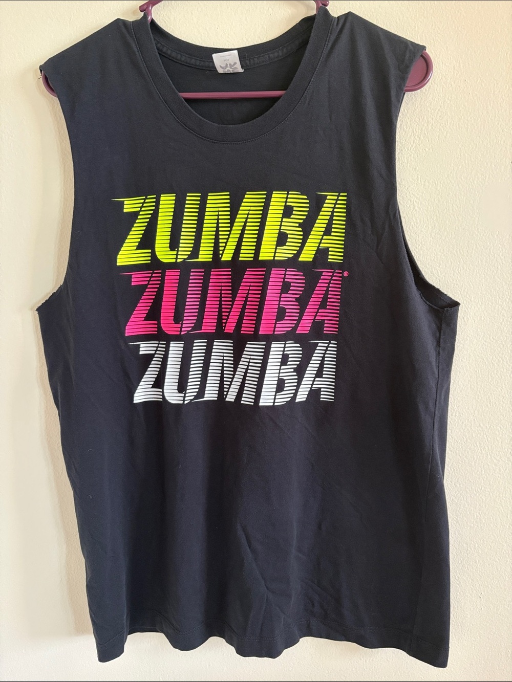 Zumba Instructor Neon Unisex Muscle Tank Top